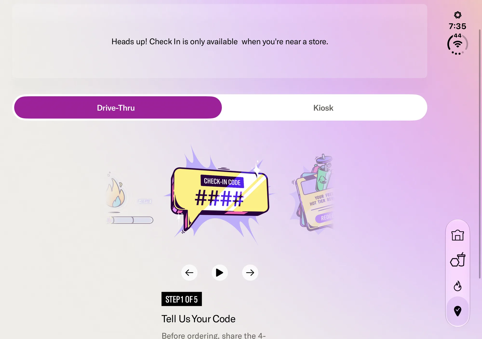 Taco Bell Fast Food & Delivery on iPhone Duo, unfolded, landscape