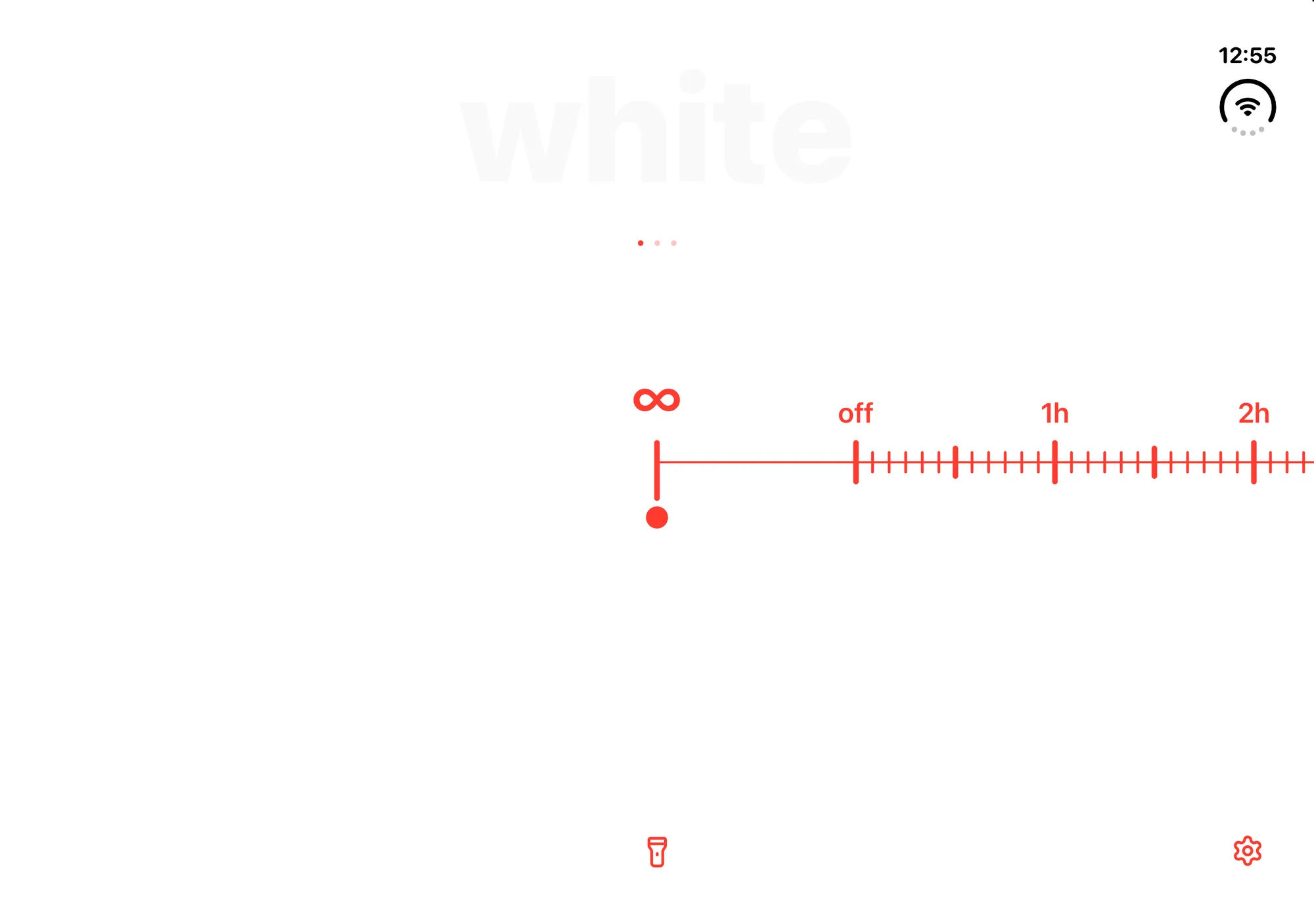 Light Noise | Sleep Sounds on iPhone Duo, unfolded, landscape